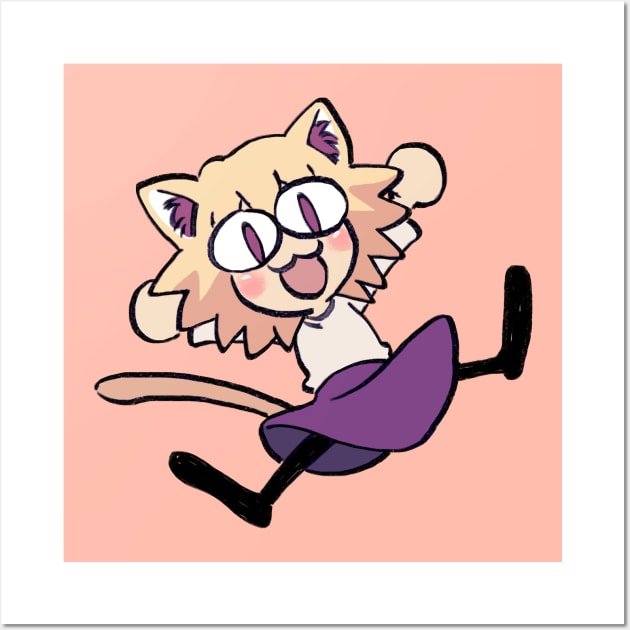 I draw neco arc jumping / Tsukihime Neco Arc Posters and Art Prints